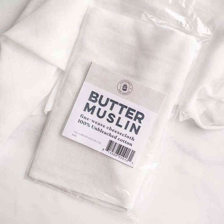 KitchenCraft Butter Muslin Cloth for Straining, Cotton, 90 cm